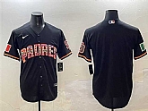 Men's San Diego Padres Blank Black Mexico Cool Base Stitched Jersey,baseball caps,new era cap wholesale,wholesale hats